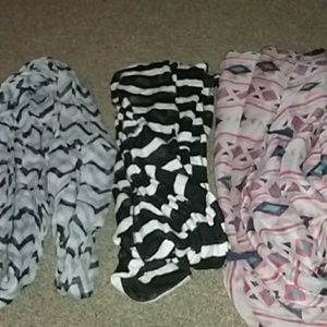 3 Infinity Scarves
